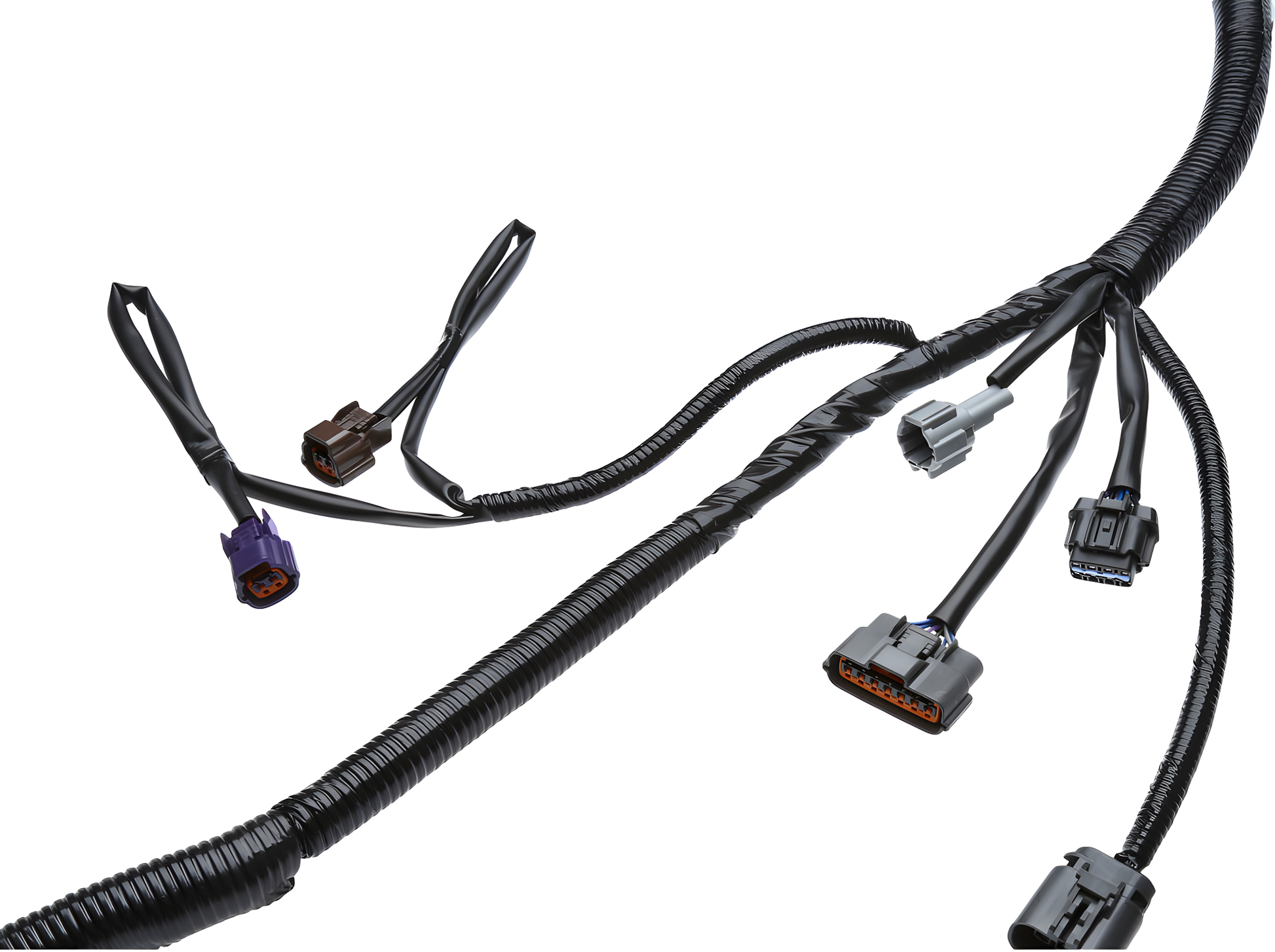 Wiring Specialties Connector Plug Closeup - RB25DET PRO Series Harness S14 240SX OEM SERIES WRS-RB25S14-MAIN
