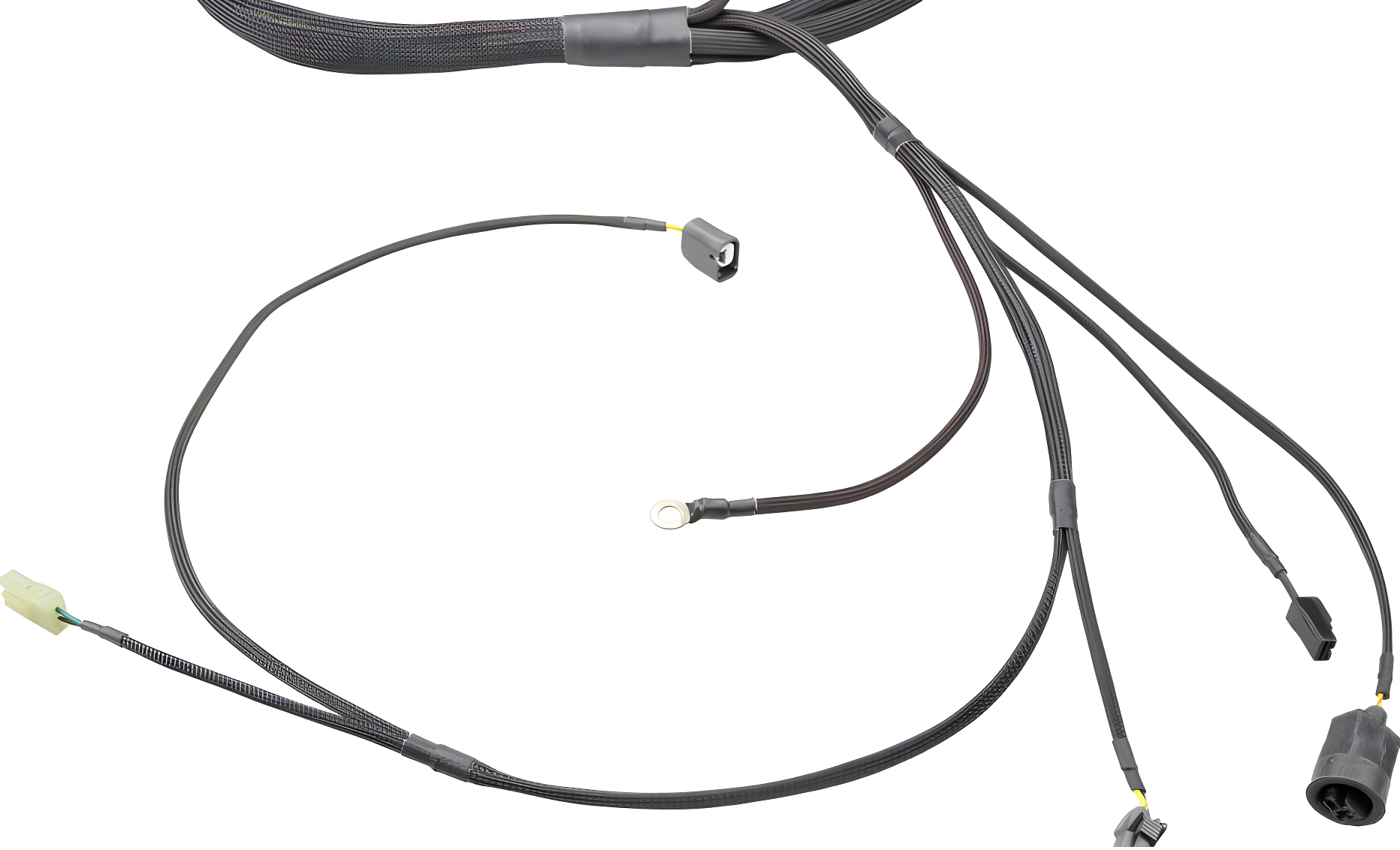 Wiring Specialties Connector Plug Closeup - S14 SR20DET PRO Series Harness C33 Laurel WRS-PROS14SR20-C33