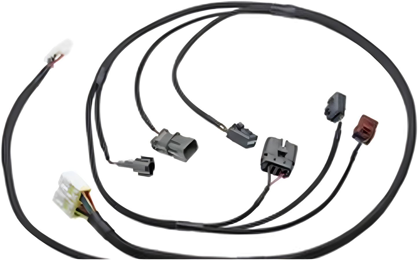 Wiring Specialties Connector Plug Closeup - LSx Gen IV DBC Harness for S13 200sx LHD EURO - PRO SERIES WRS-PROLSXG4-S13EURO