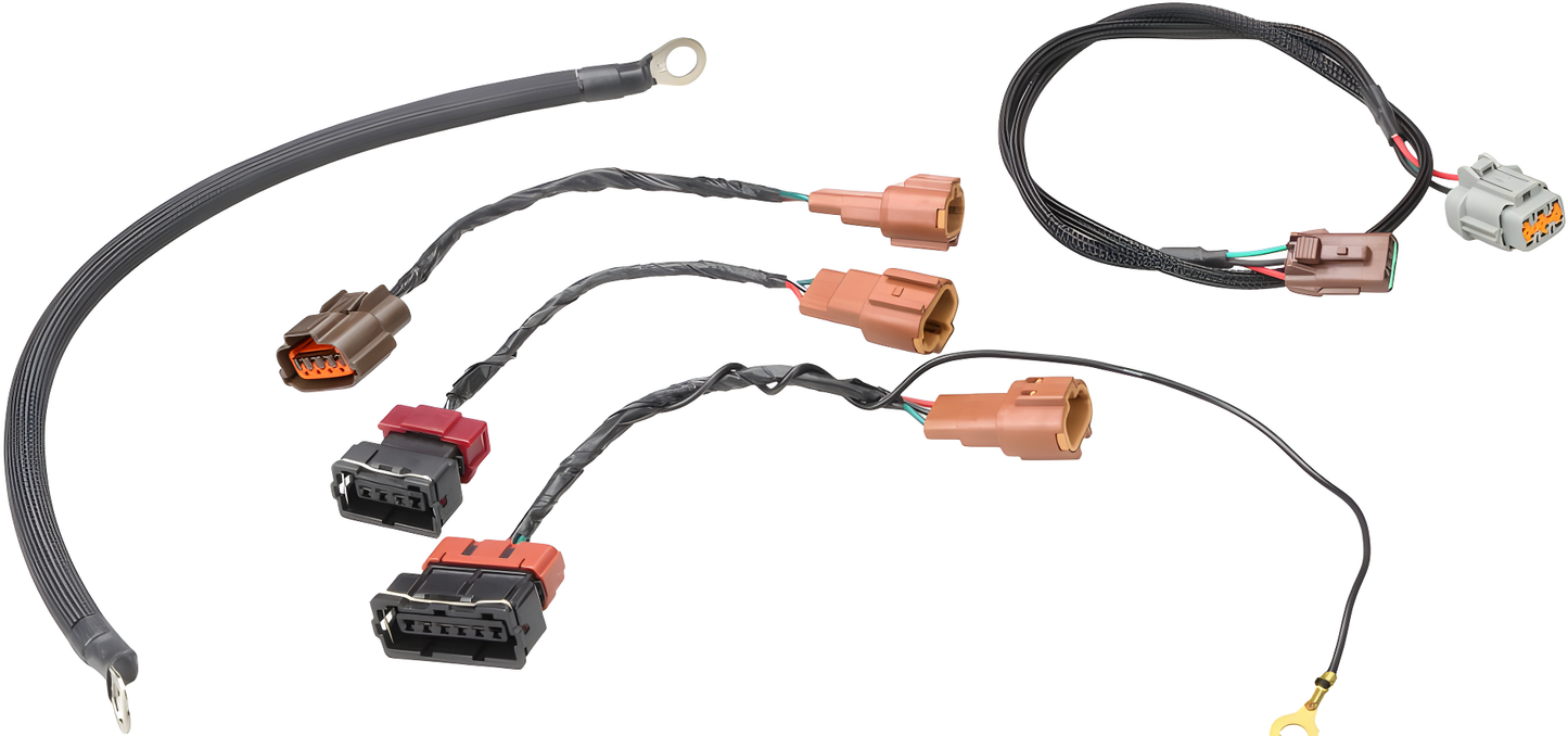 Wiring Specialties Connector Plug Closeup - S14 SR20DET PRO Series Harness R32 Skyline GTS WRS-PROS14SR20-R32GTS
