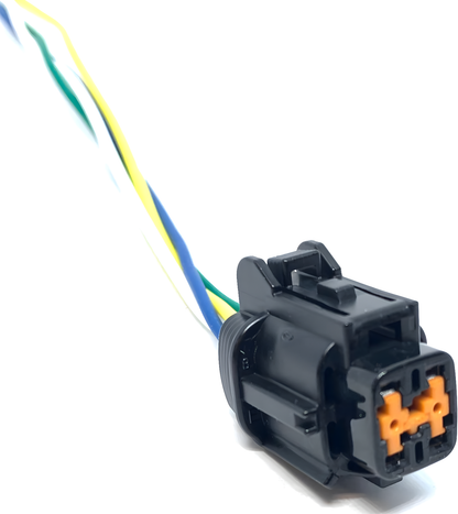 Wiring Specialties Connector View - RB25 Connector 4-pin BLACK Part RB25NEOTPS4PF