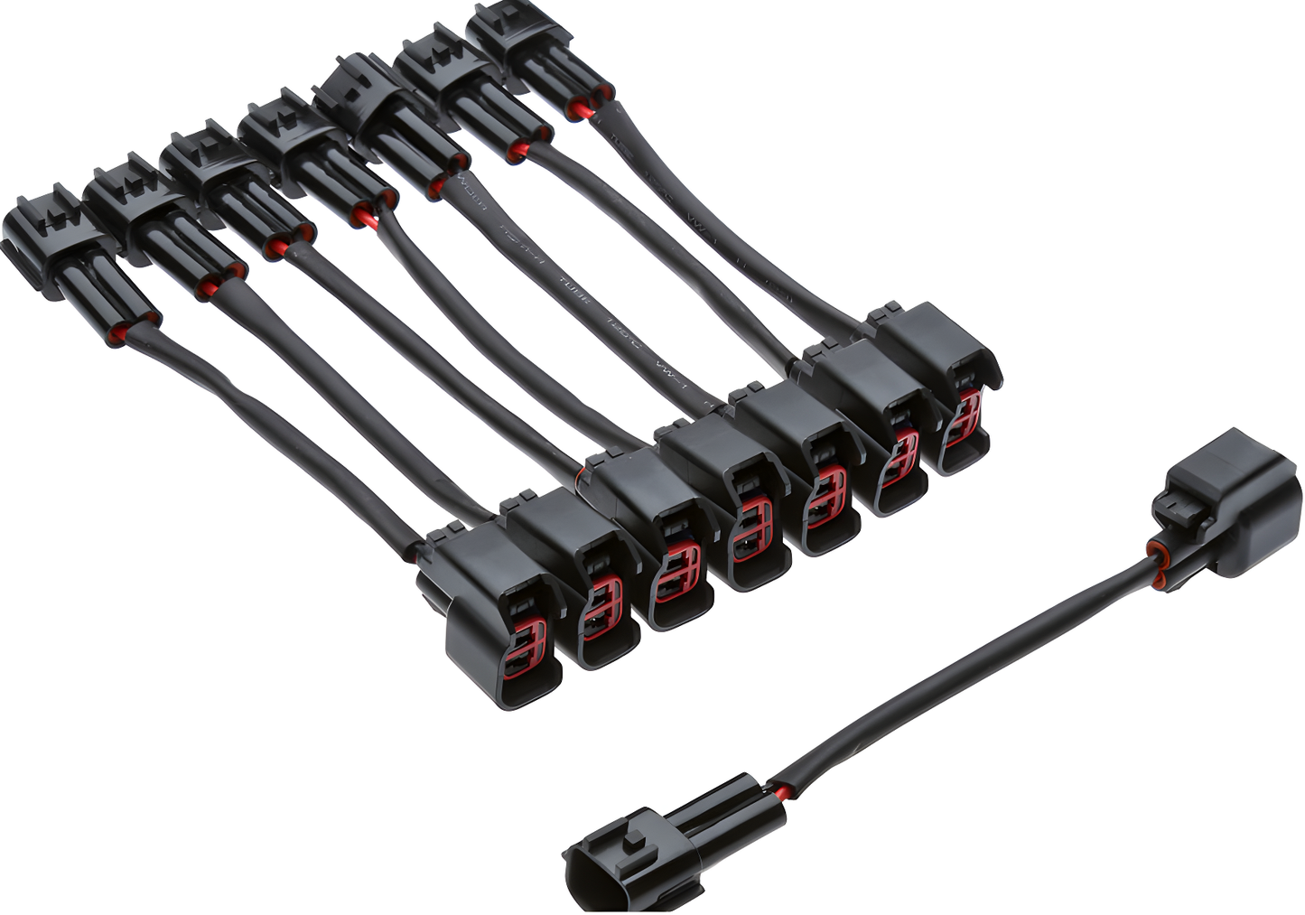 Wiring Specialties Detail Assembly - VG30 Injector Adapter - Nissan Late Style (VG30-SR-KA-RB25) to ID1000/725/850/1300 EV6 EV14 USCAR WRS-INJ-ADP-NISID1