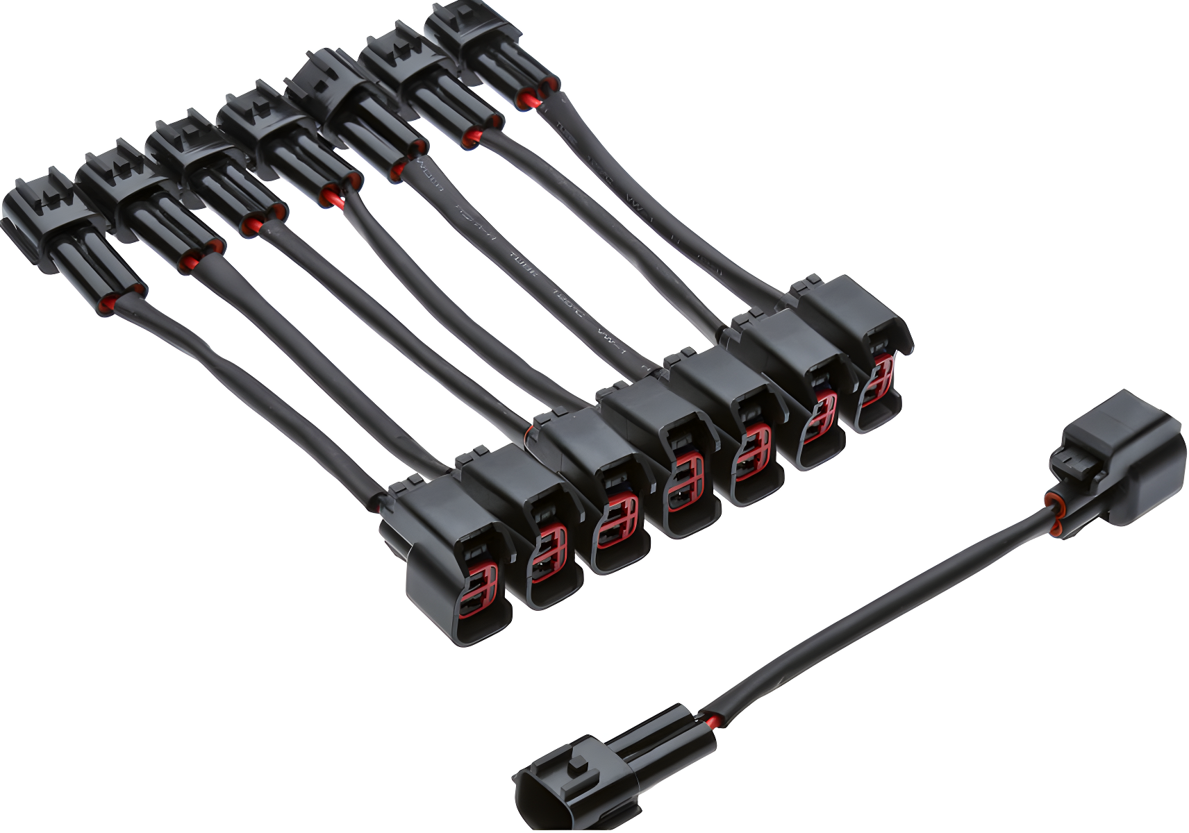 Wiring Specialties Detail Assembly - VG30 Injector Adapter - Nissan Late Style (VG30-SR-KA-RB25) to ID1000/725/850/1300 EV6 EV14 USCAR WRS-INJ-ADP-NISID1