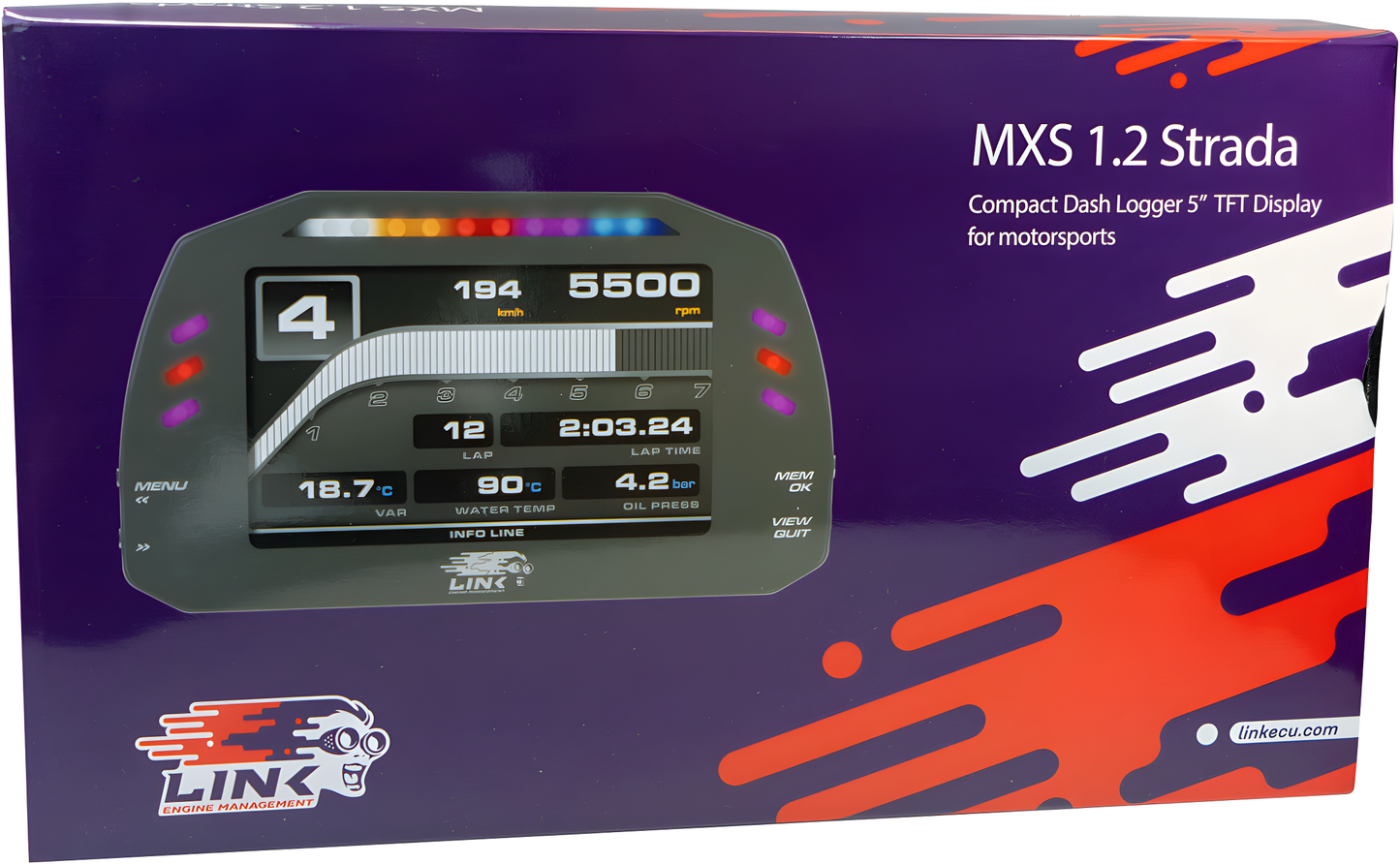Wiring Specialties Detail Complete - LINK AIM MXG 5 inch Digital Dash - Race Edition ECU & Electronics LINK-100-0169