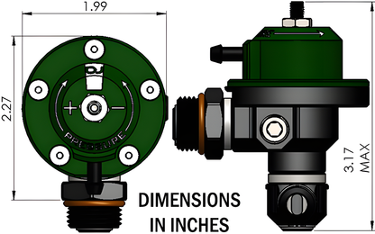 Wiring Specialties Detail Complete - Radium Direct Mount Fuel Pressure Regulator Accessory RDM-20-1623-00