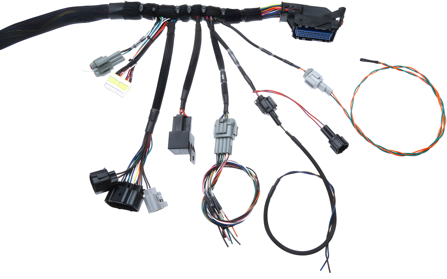 Wiring Specialties Engine Bay Fitment - 2JZGTE PRO Series Harness for S14 RHD Silvia – WRS-PRO2JZ-S14RHD