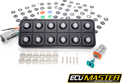 Wiring Specialties Full Length - SR20DET 1JZGTE RB26 13B-REW LS1 ECU Master 12 Position CAN Keyboard Standalone EMU-ECUKB12