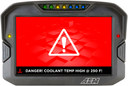 Wiring Specialties Full Length - Non-Logging Display AEM CD-7 Carbon Enclosure AEM-30-5700