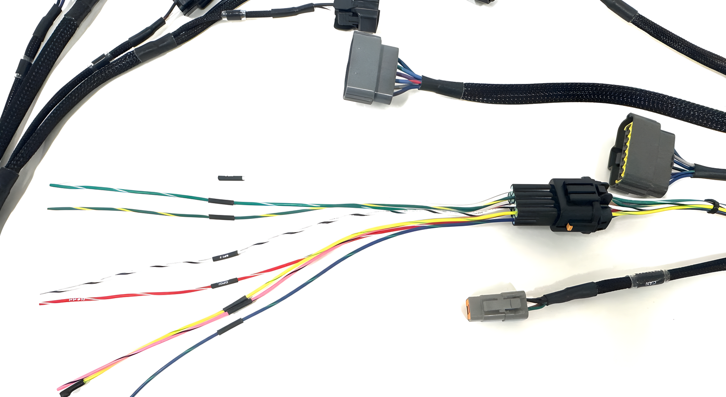 Wiring Specialties Full Length - VG30DETT Harness 300ZX / Fairlady Z32 PRO ECU SERIES WRS-VG30-HTE2500-PRO