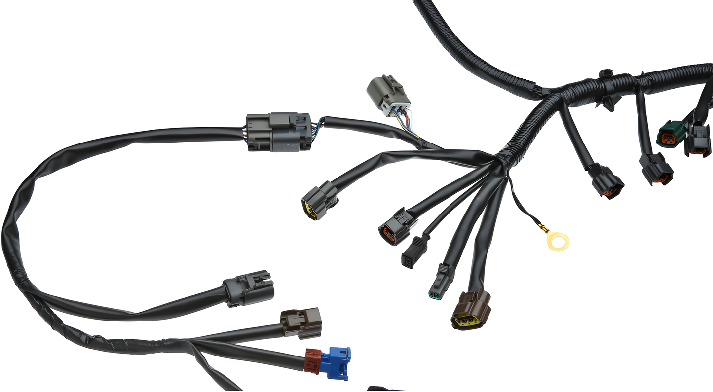 Wiring Specialties Label Specifications - KA24DE Harness for S14 240SX - OEM SERIES WRS-S14KA-COMBO