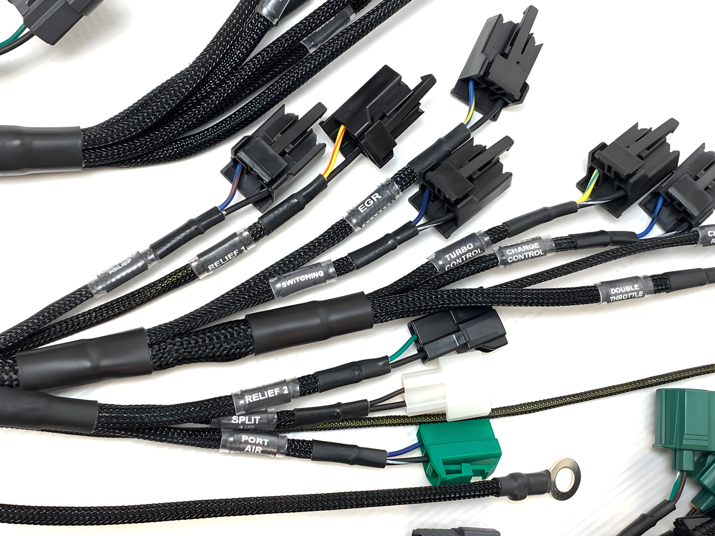 Wiring Specialties Pro Front - 13B-REW PRO Series Harness RX7 USDM LHD Mazda RX7 FD WRS-PRO13B-RX7-ECUCOMBO