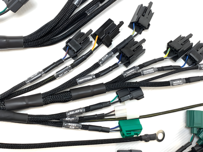 Wiring Specialties Pro Front - 13B-REW PRO Series Harness RX7 USDM LHD Mazda RX7 FD WRS-PRO13B-RX7-ECUCOMBO