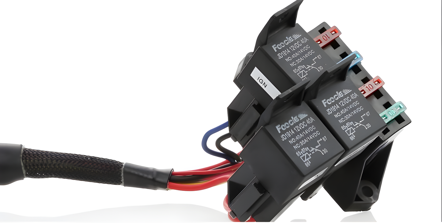 Wiring Specialties Pro Harness - Universal PRO Interface Harness – Fused Relays & Flying Leads – Part #WRS-UNIV-INT-18