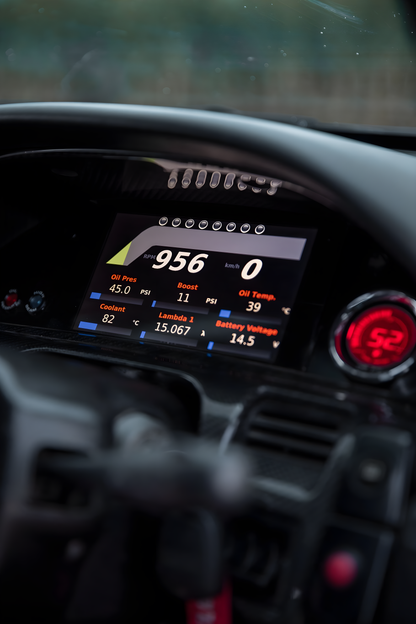 Wiring Specialties Product Front - PowerTune 7" Digital Dash NEW V5 Accessories PTD-DASH-V5