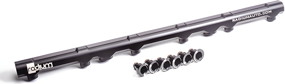 Wiring Specialties Radium Top Feed Fuel Rail Kit for 2JZGE (20-0371) Main Photo