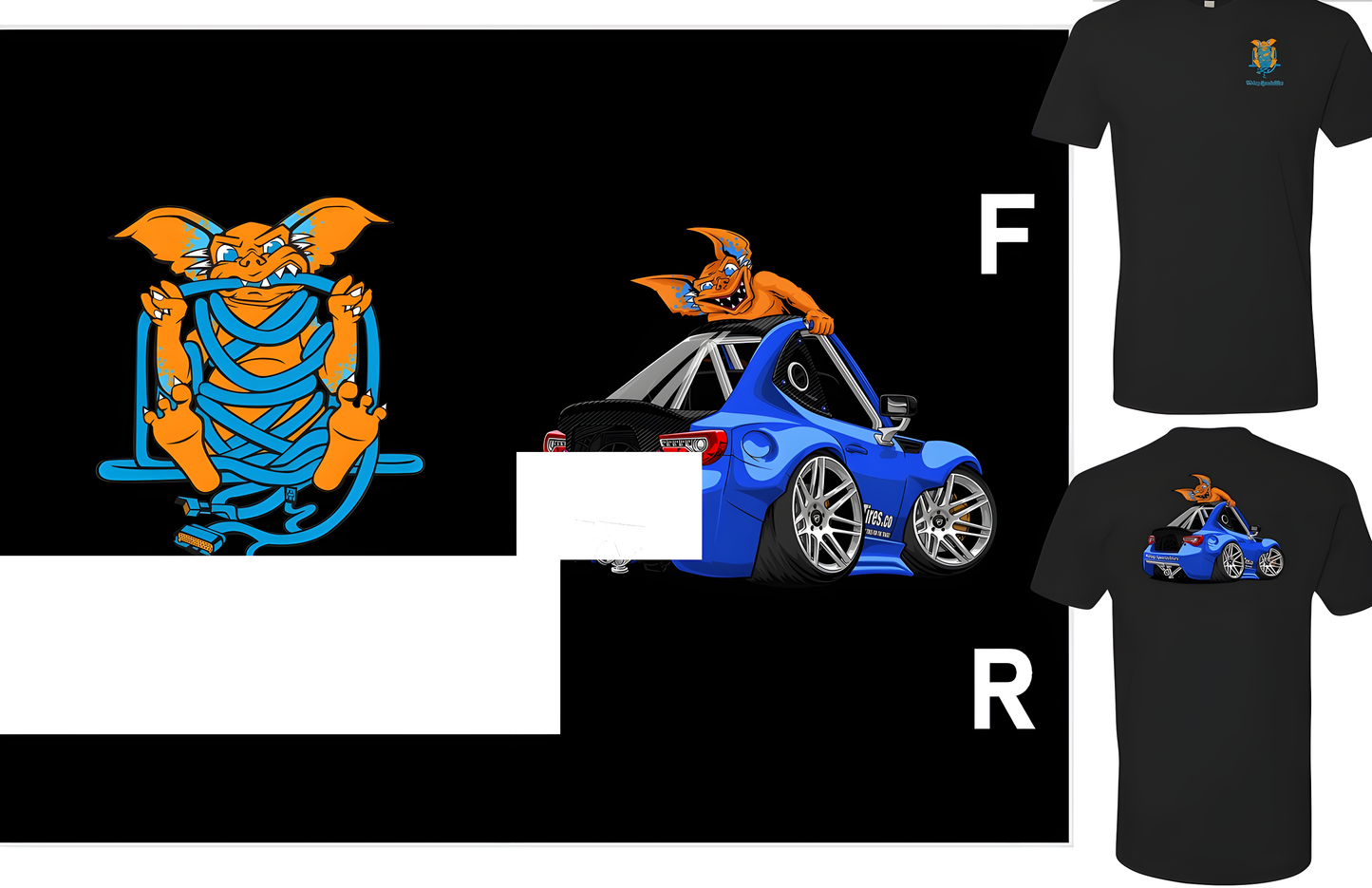 Wiring Specialties Drifting Gremlin FRS T-Shirt Main Photo