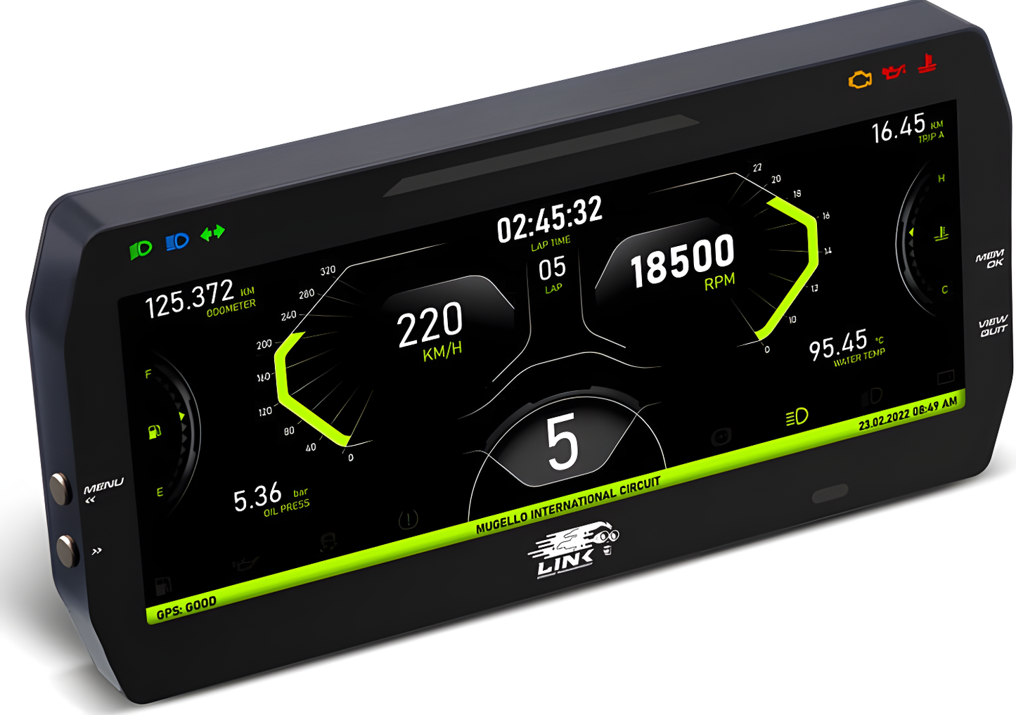 Wiring Specialties Product View - LINK MXT Strada 10" Digital Dash - Street Edition (LINK-100-0176)