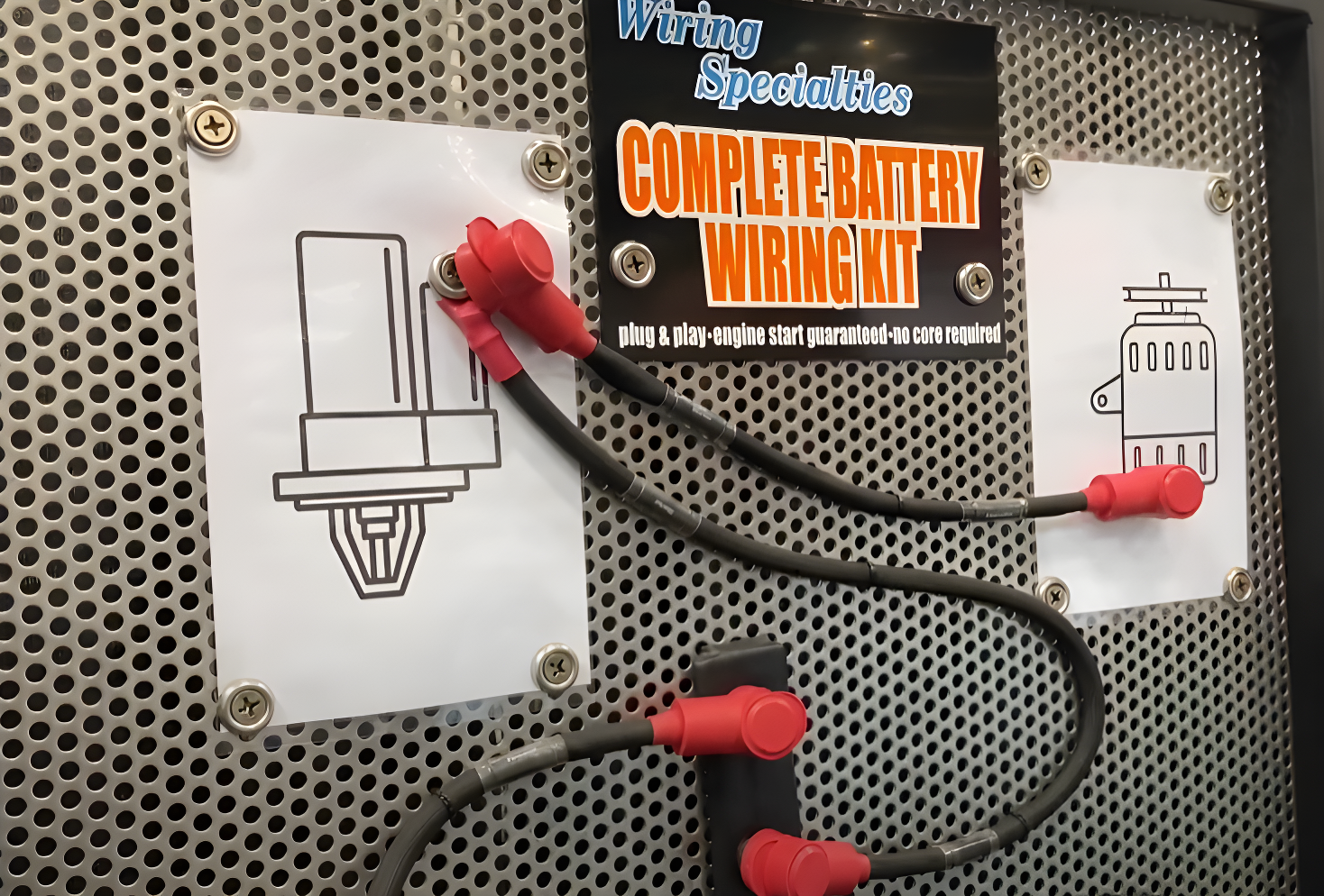 Wiring Specialties Product View - Trunk Mount Battery Relocation Kit Standalone 200A Breaker