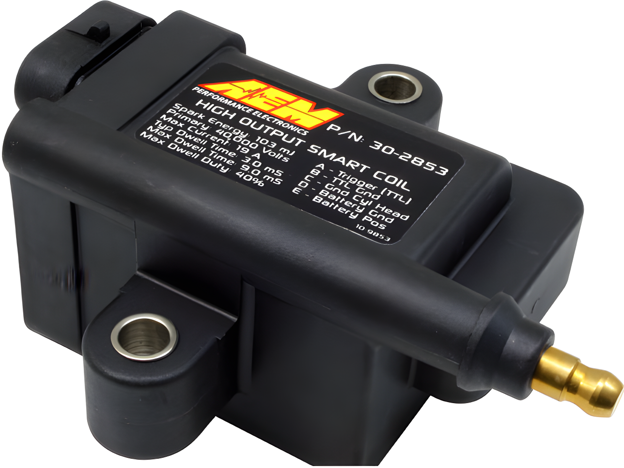 Wiring Specialties Product View - AEM High Output IGBT Inductive Smart Coil ECU & Electronics AEM-30-2853