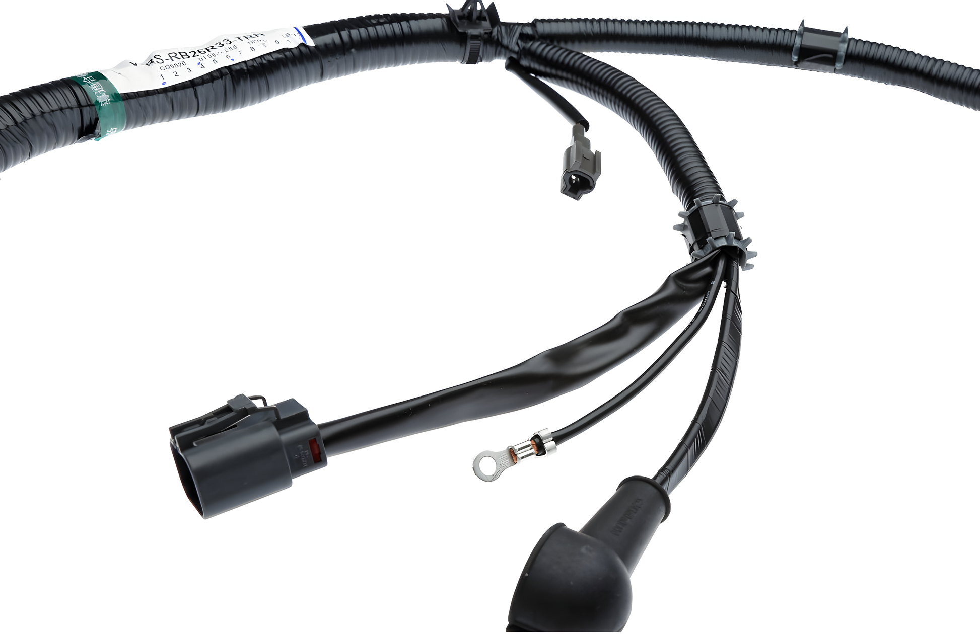 Wiring Specialties Rb26Dett Front - RB26DETT Wiring Harness COMBO for R33 Skyline GTR OEM SERIES