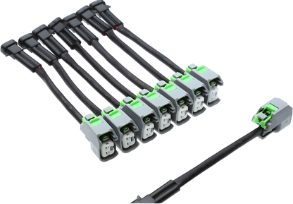 Wiring Specialties Sr20Det Adapter Assembly - SR20DET Injector Adapter - Delphi / Truck to EV6 / EV14 / USCAR WRS-INJ-ADP-DELEV6