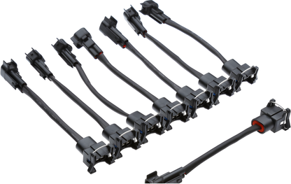 Wiring Specialties Sr20Det Adapter Assembly - SR20DET Injector Adapter - EV6 / EV14 / USCAR to EV1 Swap Kit WRS-INJ-ADP-EV6EV1