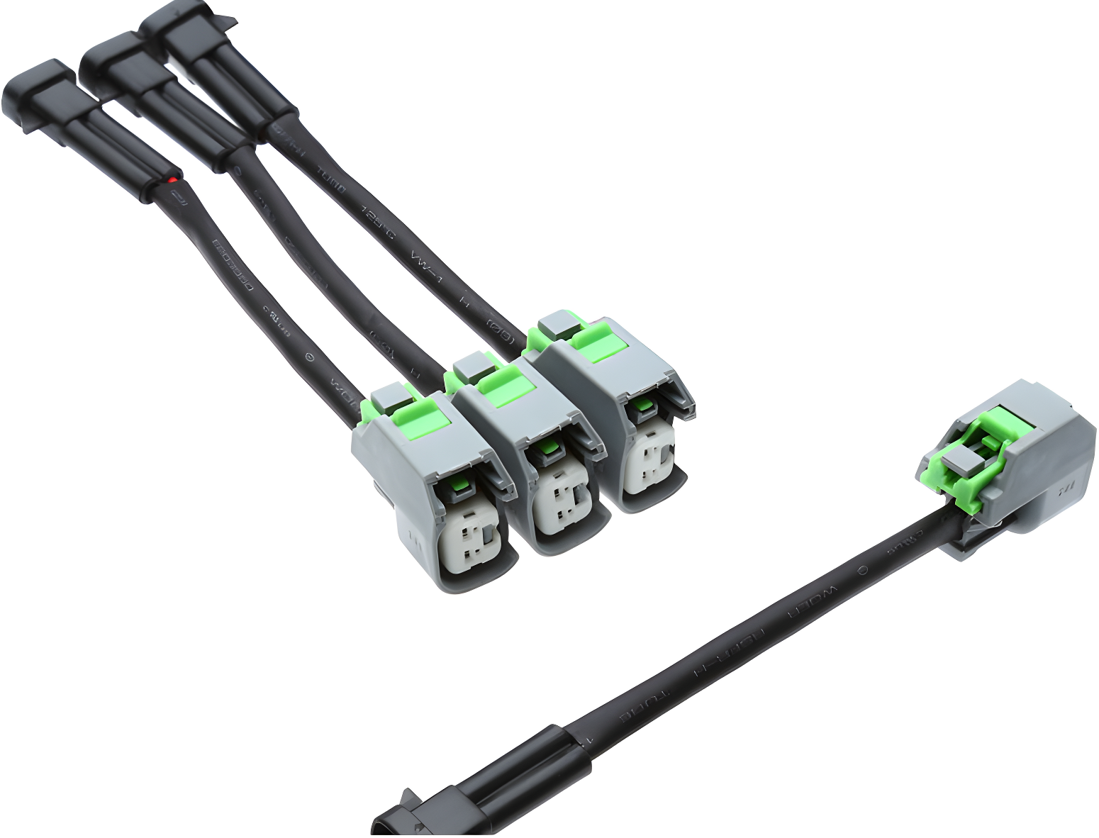 Wiring Specialties Sr20Det Adapter Complete - SR20DET Injector Adapter - Delphi / Truck to EV6 / EV14 / USCAR WRS-INJ-ADP-DELEV6