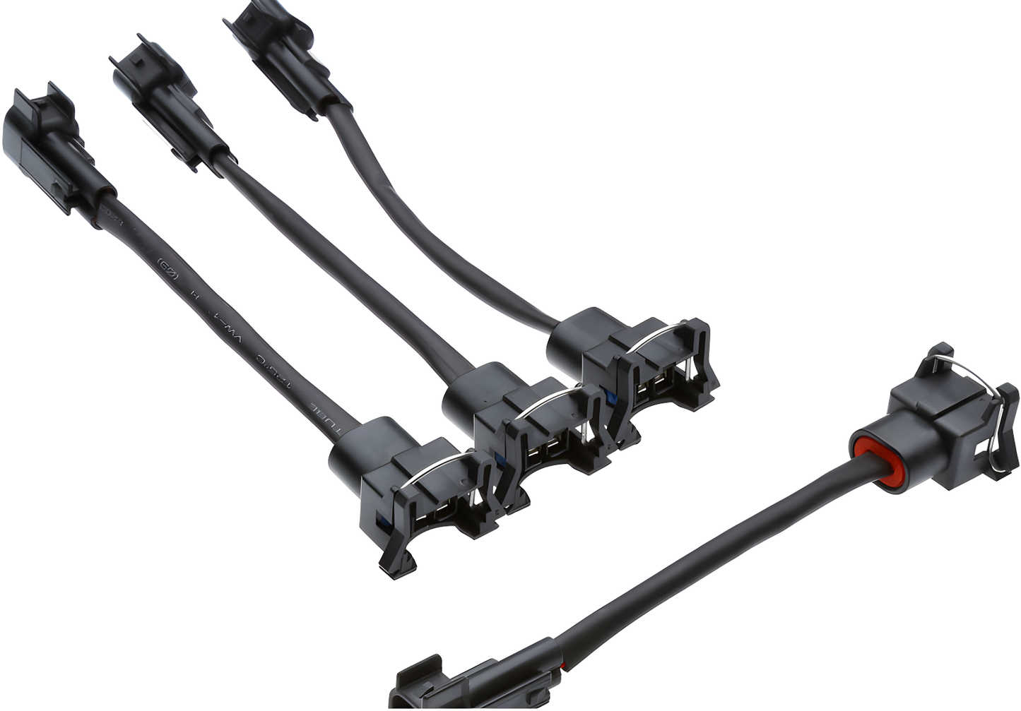 Wiring Specialties Sr20Det Adapter - SR20DET Injector Adapter - EV6 / EV14 / USCAR to EV1 Swap Kit WRS-INJ-ADP-EV6EV1