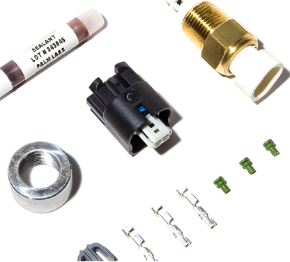 Wiring Specialties SR20DET S13 ECU Master Intake Air Temperature IAT Sensor Kit 3/8" Threads PRO Series EMU-WHPIAT Main Photo