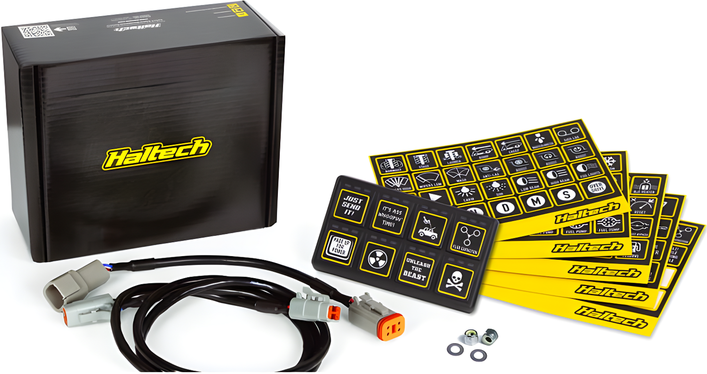 Wiring Specialties SR20DET Connector Kit for Haltech CAN Keypad 8 Button (2x4) – HT-011501 Main Photo