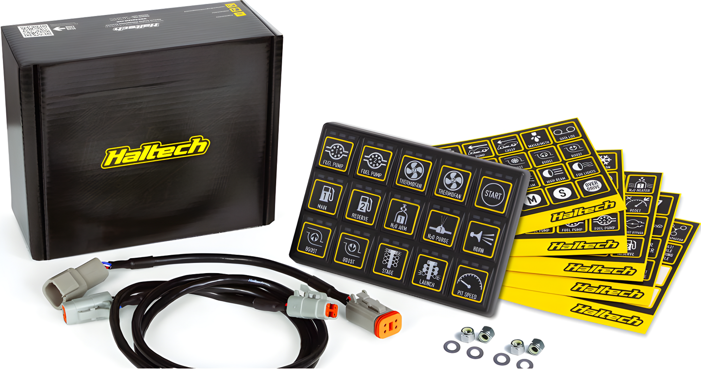 Wiring Specialties Haltech 15-Position CAN Keyboard for SR20DET S13 Standalone HT-011502 Main Photo
