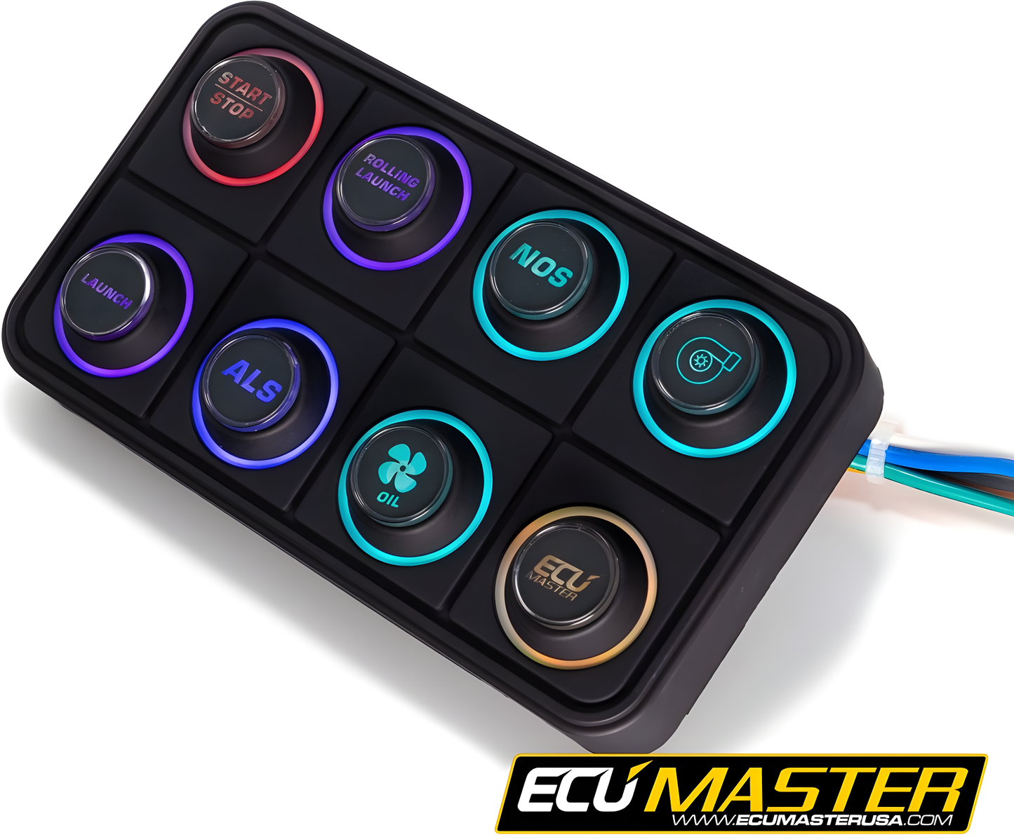 Wiring Specialties SR20DET ECU Master 8 Position CAN Keyboard S13 Swap EMU-ECUKB8 Main Photo
