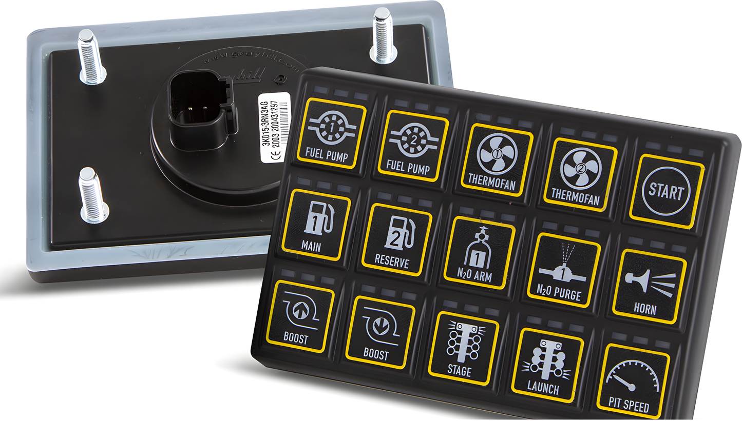 Wiring Specialties Sr20Det S13 - Haltech 15-Position CAN Keyboard for SR20DET S13 Standalone HT-011502