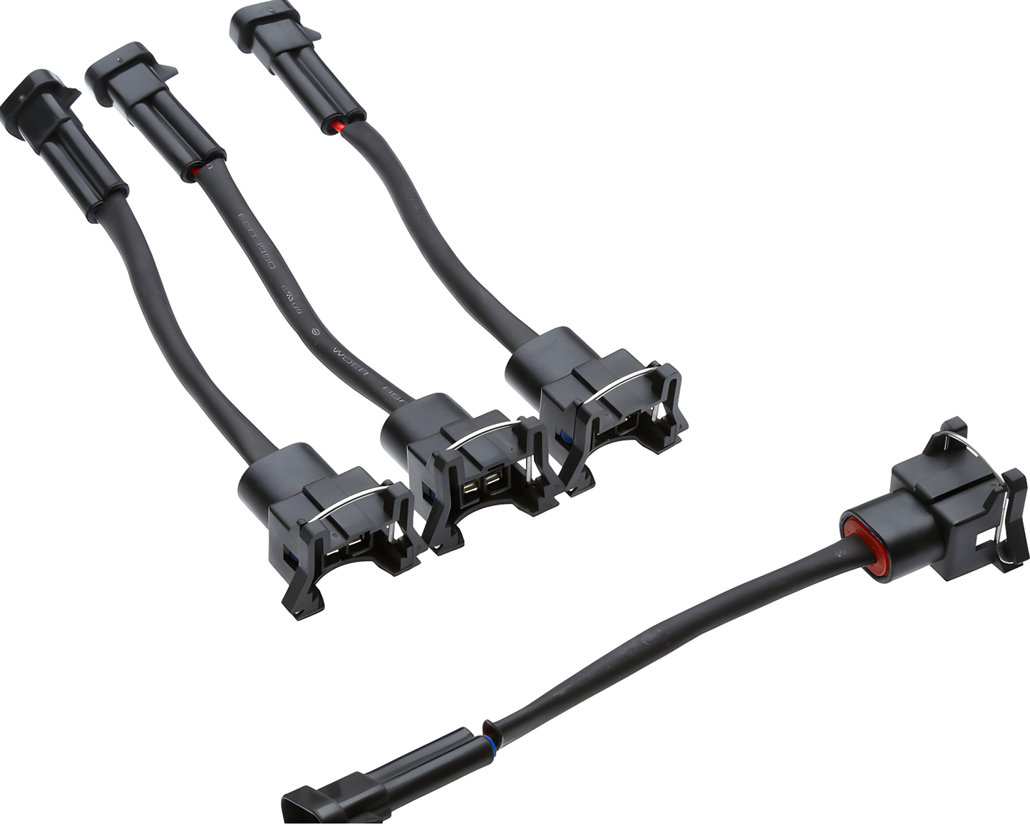 Wiring Specialties Sr20Det S13 - SR20DET Injector Adapter - Delphi / Truck to EV1 Swap for S13, S14, 240SX, RX7, 300ZX – Part WRS-INJ-ADP-DELEV1