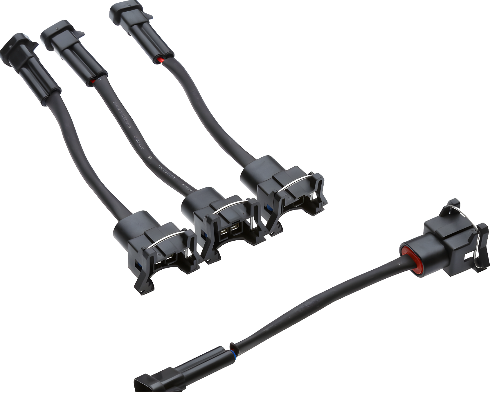 Wiring Specialties Sr20Det S13 - SR20DET Injector Adapter - Delphi / Truck to EV1 Swap for S13, S14, 240SX, RX7, 300ZX – Part WRS-INJ-ADP-DELEV1
