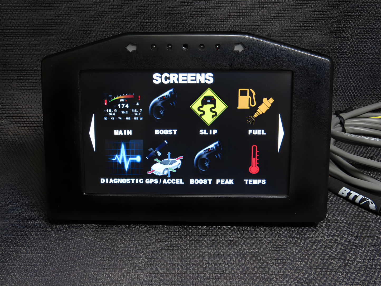 Wiring Specialties Sr20Det S13 - SR20DET S13 BTI Digital Dash Kit Configurable BTI-DASH-INT