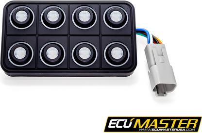Wiring Specialties Sr20Det S13 - SR20DET ECU Master 8 Position CAN Keyboard S13 Swap EMU-ECUKB8
