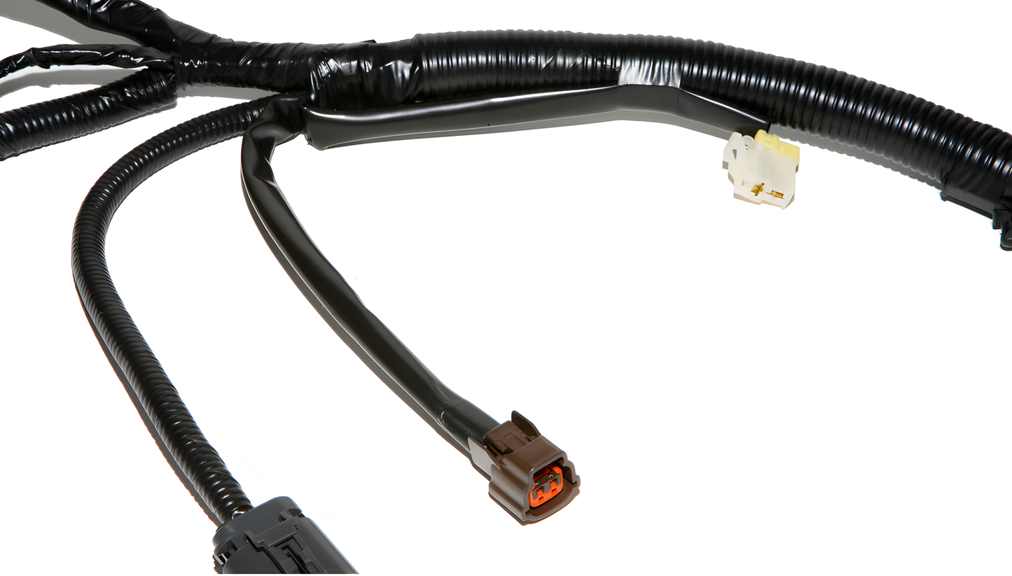 Wiring Specialties Wire Routing Diagram - RB20DET Main Engine Harness for S13 240sx - OEM SERIES *DISCONTINUED