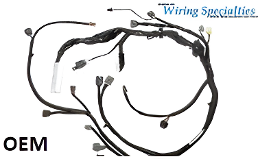 Wiring Specialties Wiring Gauge Detail - SR20DET Harness for S14 240SX - OEM SERIES WRS-S14S14-MAIN