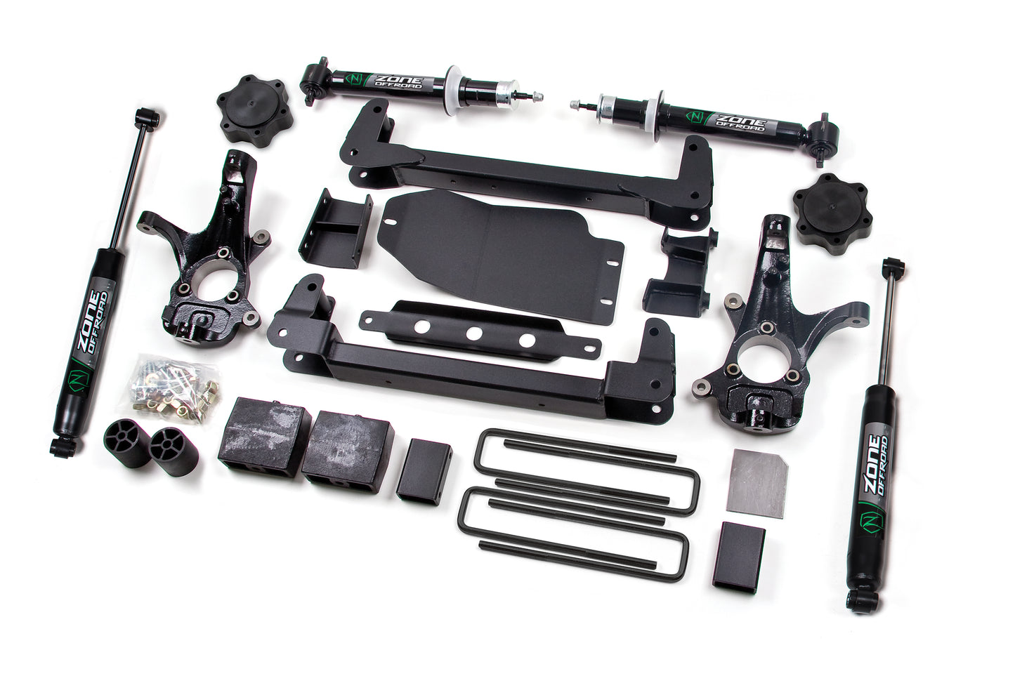 Zone Offroad 07-13 GM K1500 6.5in Suspension System ZONC1N