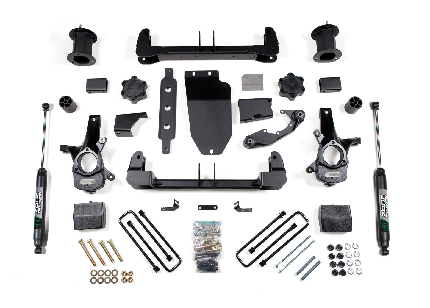 Zone Offroad 14-16 GM 1500 4WD 6.5in Alum/Stamped Arms ZONC26N