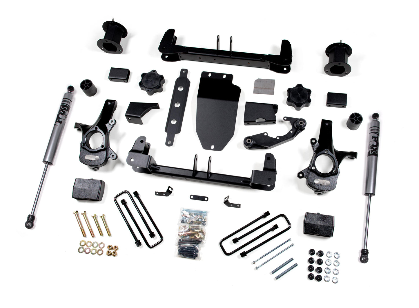 Zone Offroad 14-16 GM 1500 4WD 4.5in Alum/Stamped Arms - Fox ZONC28F
