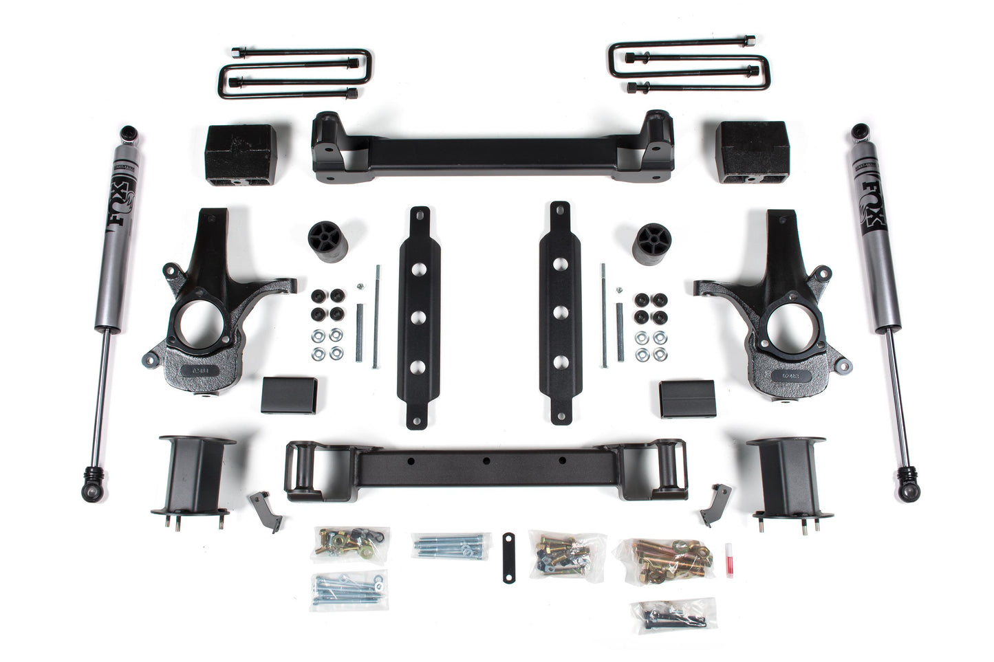 Zone Offroad 14-18 GM 1500 2WD 4.5in Alum/Stamped Arms - Fox ZONC36F