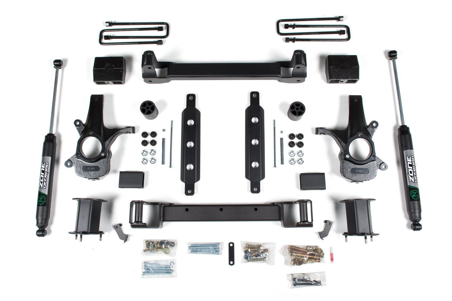 Zone Offroad 14-16 GM 1500 2WD 6.5in Alum/Stamped Arms ZONC34N