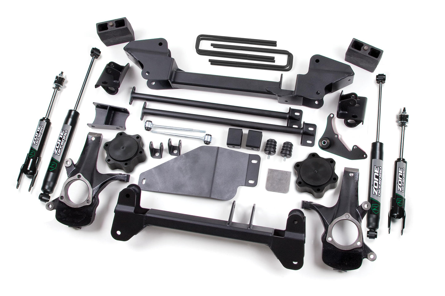 Zone Offroad 99-06 GM K1500 6in Suspension System ZONC3N