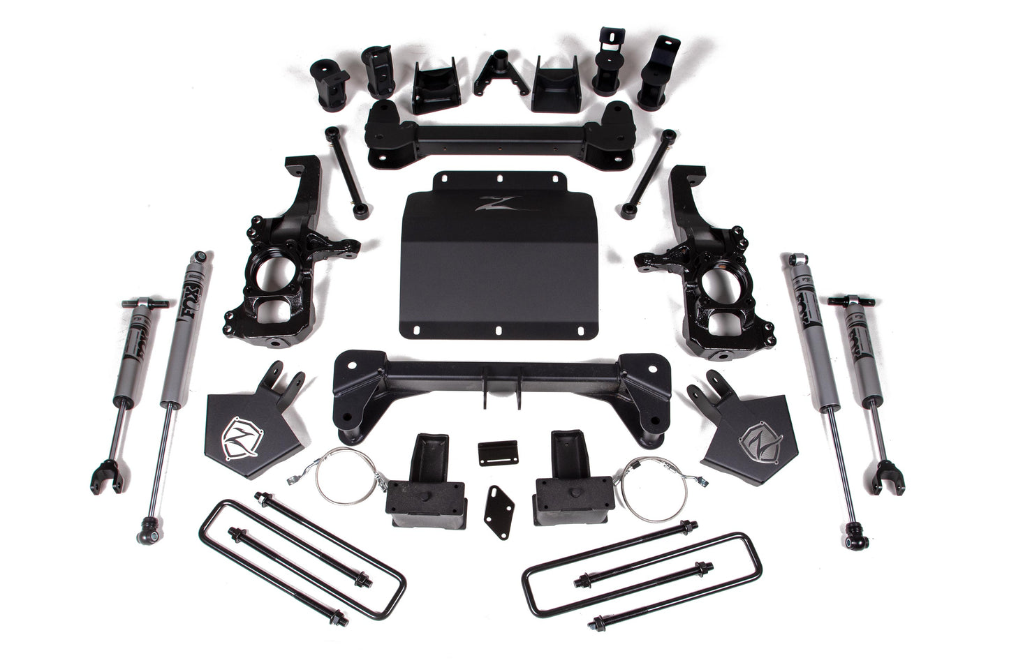 Zone Offroad 2020 Chevy/GMC 2500HD 5in Suspension System W/O Overload Suspension System ZONC43F