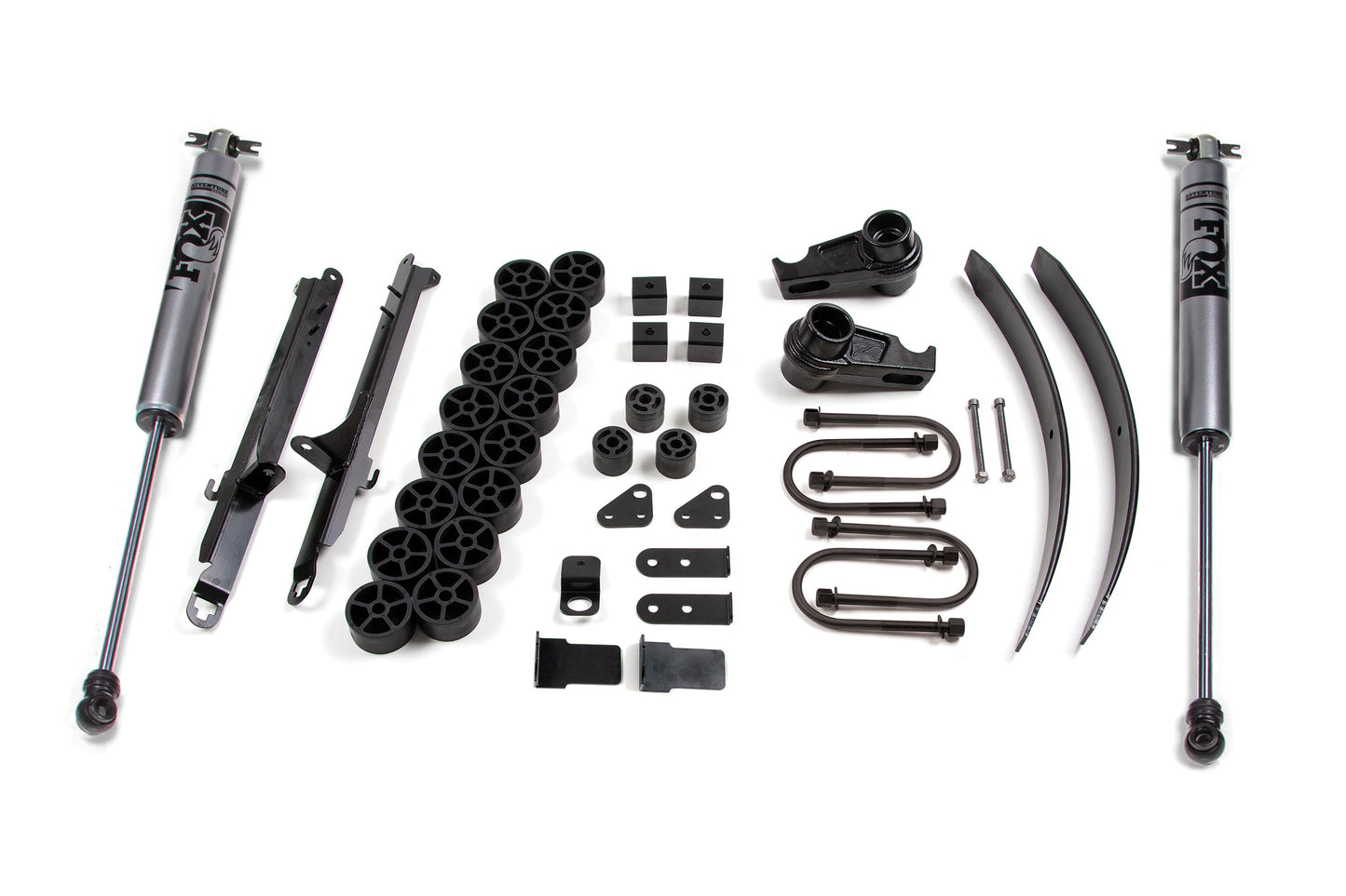 Zone Offroad 04-07 Chevy Colorado/GMC Canyon 3.5in Combo Kit - Fox Shocks ZONC56F