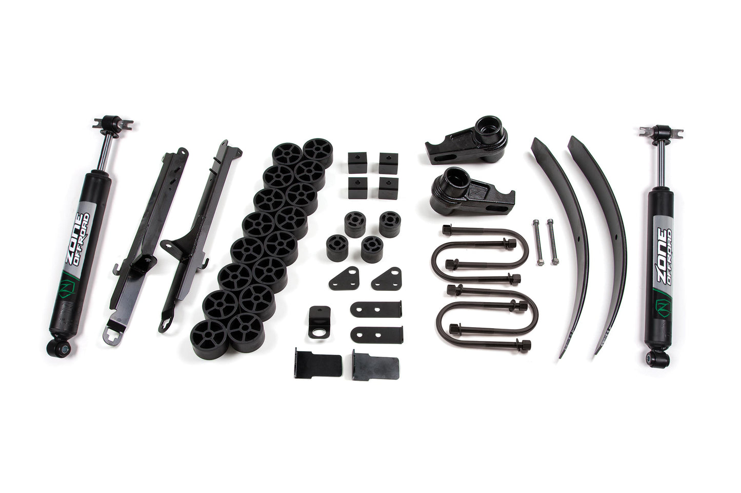 Zone Offroad 04-07 Chevy Colorado/GMC Canyon 3.5in Combo Kit - Nitro Shocks ZONC56N
