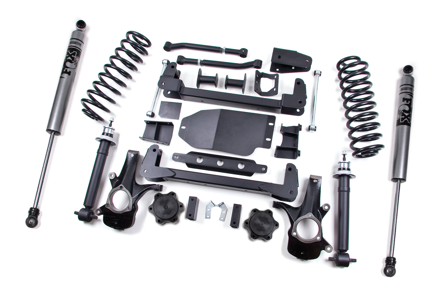 Zone Offroad 07-12 GM K1500 6.5in Suspension System - Fox ZONC6F