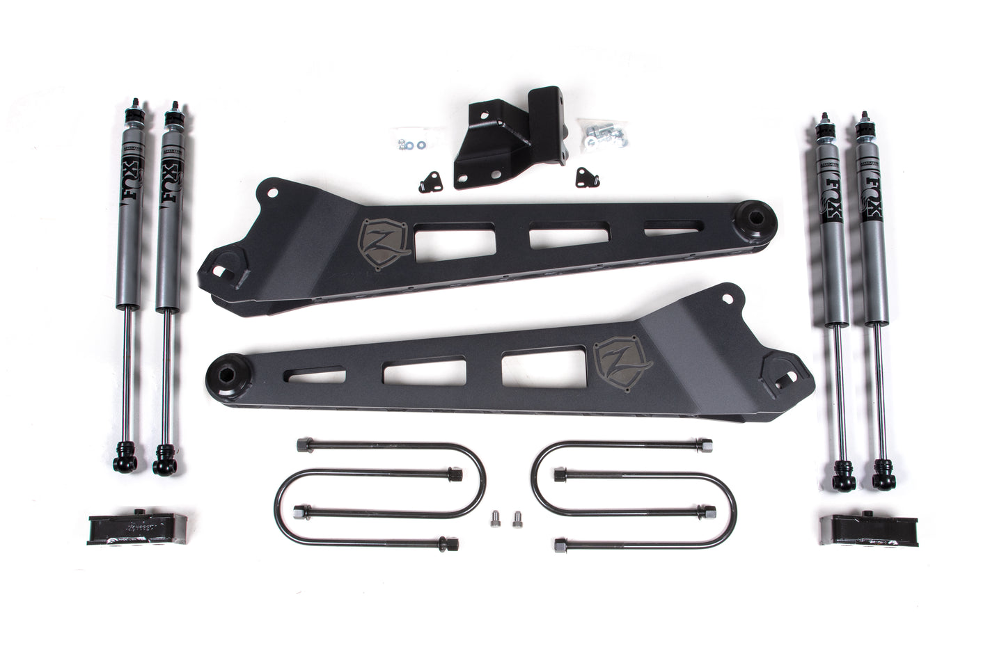 Zone Offroad 2019-2024 Ram 3500 3in Radius Arm Systems - Fox Shocks ZOND143F